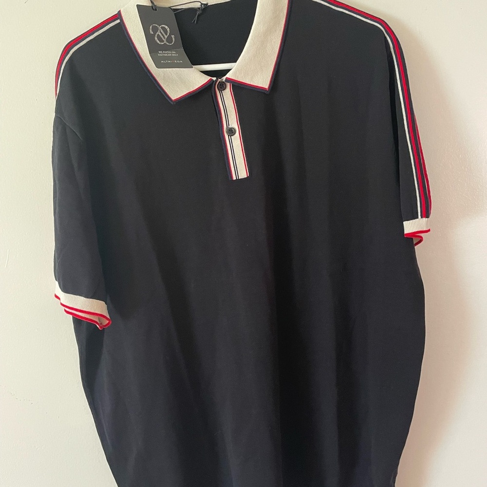 NWT Men’s Sporty Short Sleeve Polo Shirt